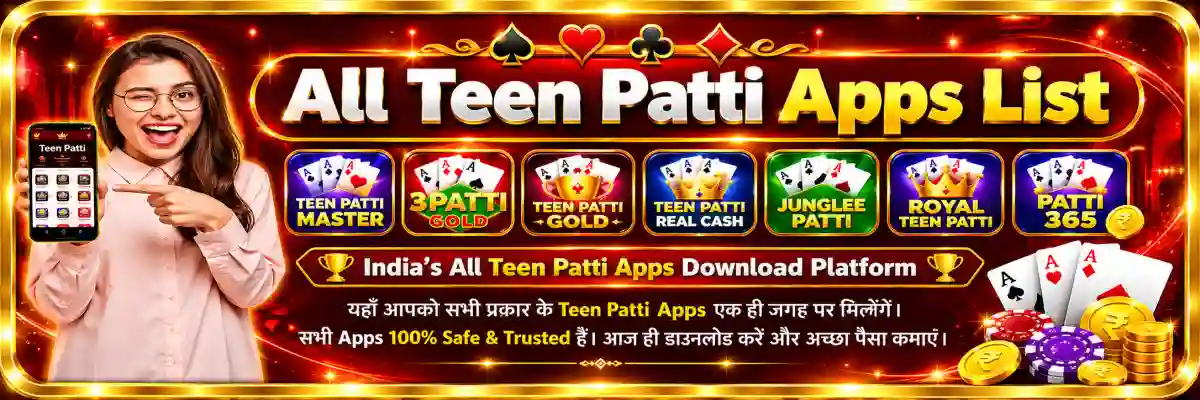 All Teen Patti Apps